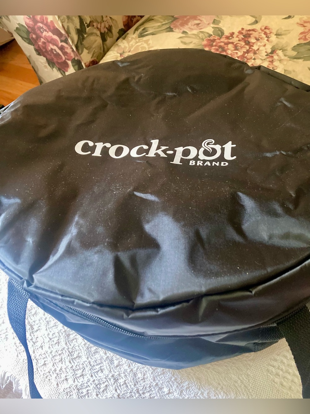 Crock-Pot Black Insulated Carrying Case 15”x13”x9”